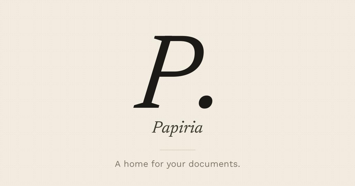 Papiria — 官网预览图